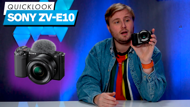Sonys ZV-E10-kamera er laget for vlogging