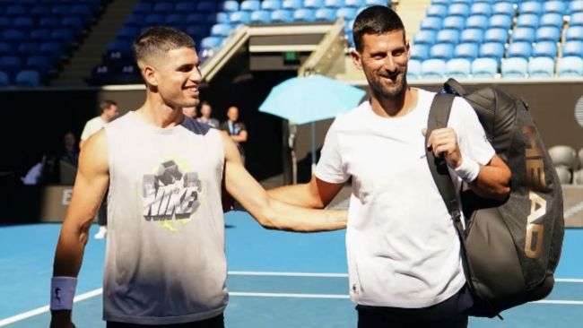Det er bekreftet: Carlos Alcaraz og Novak Djokovic møtes i kvartfinalen i Australian Open
