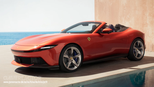 Her er din første titt på Ferrari Amalfi Spider
