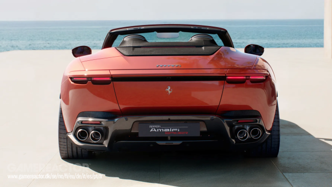 Her er din første titt på Ferrari Amalfi Spider