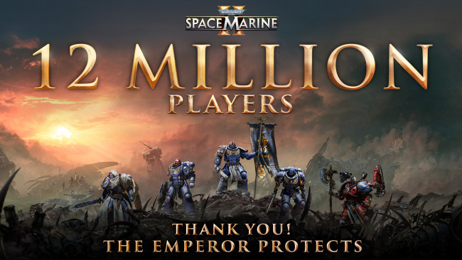 Warhammer 40,000: Space Marine II har passert 12 millioner spillere