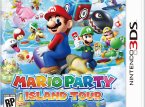 Her er omslaget til Mario Party: Island Tour