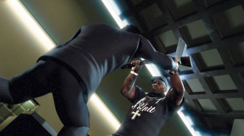 50 cent strammer musklene på nye screens