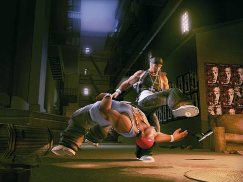 50 cent strammer musklene på nye screens