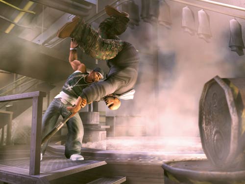 50 cent strammer musklene på nye screens