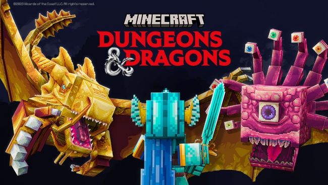 Dungeons & Dragons DLC lagt til på Minecraft