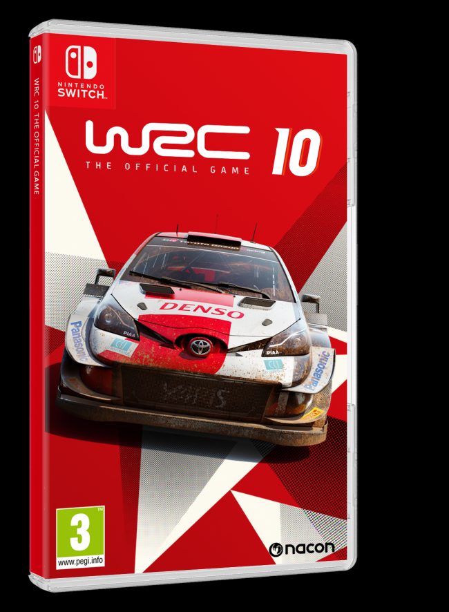 WRC 10 kommer til Switch i mars
