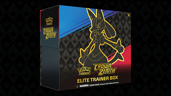 Vinn en Pokémon TCG Crown Zenith Elite Trainer Box