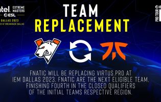 Fnatic erstatter Virtus.pro på IEM Dallas 2023
