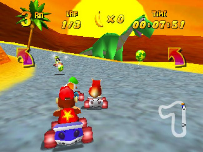 De 10 beste gokartspillene gjennom tidene