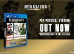 Metal Gear Solid: Master Collection Vol. 1 nå tilgjengelig i fysisk form på PS4