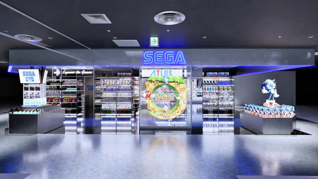 Sega åpner en ny flaggskipbutikk i Osaka med eksklusive produkter