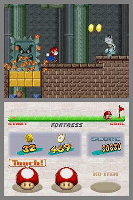 Flere screens fra New Super Mario Bros til DS