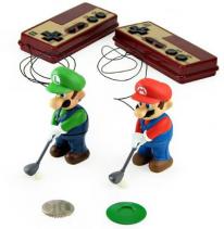 Mario-golf på skrivebordet