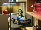 Luigi f&aring;r Lego Mario Kart-behandling med Mach 8-settet
