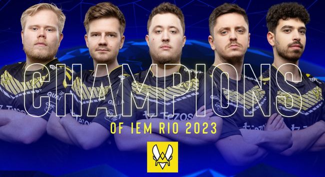 Team Vitality er IEM Rio 2023-seierherrene