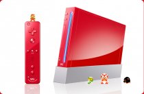 Rød Wii-konsoll slippes i Japan