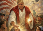 Trumps AI-bilde av Jesus Kristus utl&oslash;ser motreaksjoner i feiden med pave Leo
