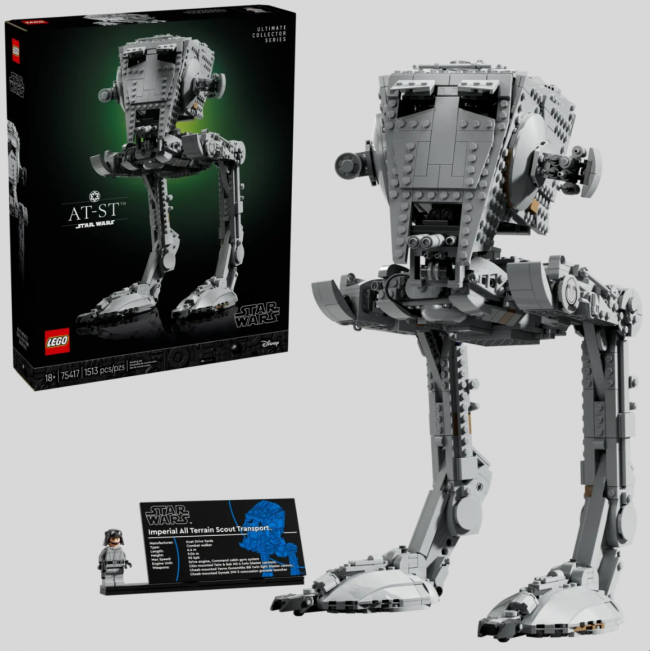 AT-ST er i fokus i det nyeste Lego Star Wars UCS-settet
