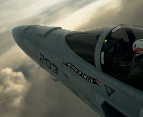 Ta en titt på den fantastiske grafikken i Ace Combat 8: Wings of Theve