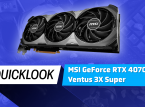 MSIs GeForce RTX 4070 Ti Super Ventus 3X OC handler om solid ytelse.