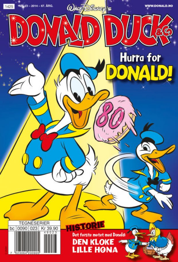 Om Donald Ducks 80-årsdag