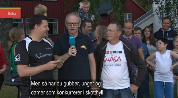 Skotthyll på NRK Sommeråpent i beste sendetid