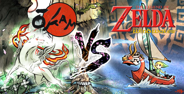 Zelda VS: The Wind Waker og Okami