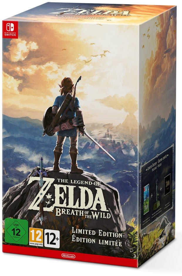 De som vil ha Zelda Breath Of The Wild Collector Edition
