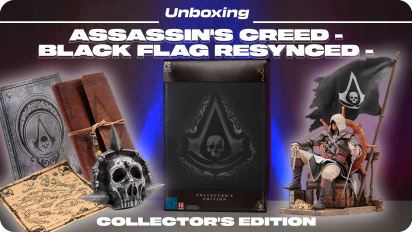 Assassin's Creed: Black Flag Resynced – Collector's Edition: Utpakking