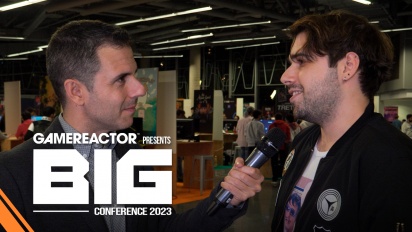 Robert "Wiggin" Aguilar forteller på BIG-konferansen hvorfor Bestiario kan bli et beist i Kickstarter.