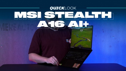 MSI Stealth A16 AI+ (Quick Look) - Superslank, påfallende stilig