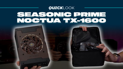 Seasonic Prime TX-1600 Noctua Edition (Quick Look) - Lydløs drift