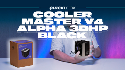 Cooler Master V4 Alpha 3DHP Black (Quick Look) - Avansert kjøling