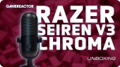 Razer Seiren V3 Chroma - Utpakking