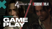 Resident Evil 4 Remake vs Original Gameplay Sammenligning - Leon & Luis Sera forsvare hytta