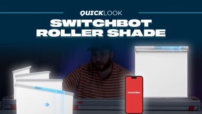 SwitchBot Roller Shade (Quick Look) - En gardinrobot